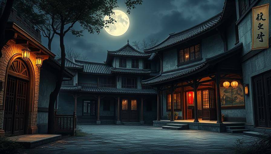 古宅之夜