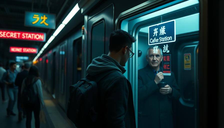 霓虹下的秘密车站
